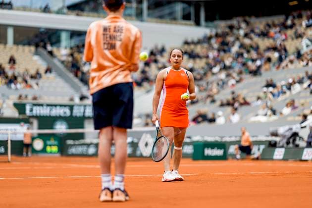 TENNIS - French Open 2024 PARIS,FRANCE,02.JUN.24 - TENNIS - WTA, Tennis Damen Tour, French Open, Roland Garros, Grand Slam. Image shows Elisabetta Cocciaretto (ITA).  GEPAxpictures xPatrickxSteiner