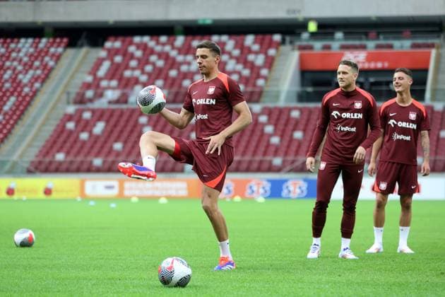 WARSZAWA 02.06.2024 TRENIG REPREZENTACJI POLSKI--- POLISH FOOTBALL national team, Nationalteam TRAINING SESSION IN WARSAW JAN BEDNAREK FOT. PIOTR KUCZA FOTOPYK NEWSPIX.PL --- Newspix.pl  240602PYK1003