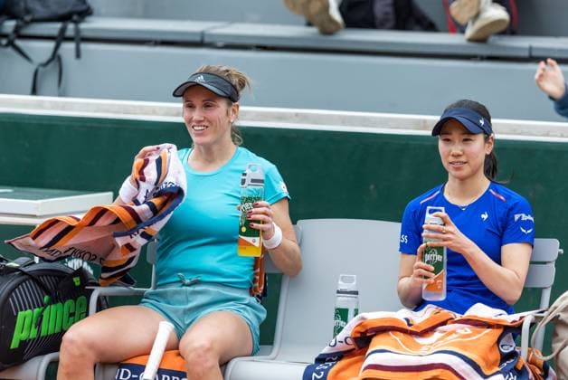 2024 French Open - Day 8 Nao Hibino and Katarzyna Kawa are playing during Roland Garros 2024 in Paris, France, on June 02, 2024. Paris France  Copyright: xFotoxOlimpikx originalFilename:jastrzebowski-frenchop240602_npbpQ.jpg