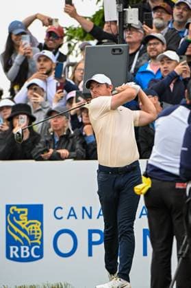ANCASTER, ON - JUNE 02: during the final round of the RBC Canadian Open on June 2, 2024 at Hamilton Golf & Country Club in Ancaster, Ontario, Canada. (Photo by Ken Murray Icon Sportswire) GOLF: JUN 02 PGA, Golf Herren RBC Canadian Open EDITORIAL USE ONLY Icon240602003