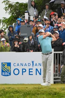 ANCASTER, ON - JUNE 02: during the final round of the RBC Canadian Open on June 2, 2024 at Hamilton Golf & Country Club in Ancaster, Ontario, Canada. (Photo by Ken Murray Icon Sportswire) GOLF: JUN 02 PGA, Golf Herren RBC Canadian Open EDITORIAL USE ONLY Icon240602004