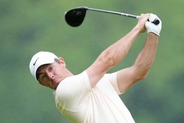 June 2, 2024, Hamilton, On, CANADA: Rory McIlroy, of Northern Ireland, tees off on the fourth hole during the final round of the Canadian Open in Hamilton, Ont., Sunday, June 2, 2024. Canada News - June 2, 2024  - ZUMAc35_ 20240602_zaf_c35_013 Copyright: xNathanxDenettex