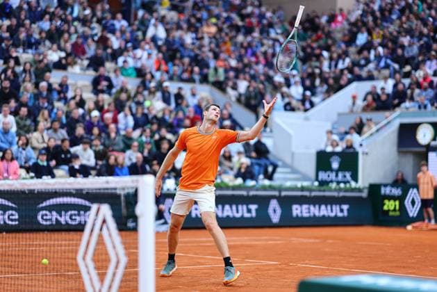 2024.06.02 Paryz Tenis French Open Roland Garros 2024 Hubert Hurkacz - Grigor Dimitrov N Z Hubert Hurkacz Foto Pawel Andrachiewicz PressFocus 2024.06.02 Paris Tennis French Open Roland Garros 2024 Hubert Hurkacz - Grigor Dimitrov Hubert Hurkacz Photo Pawel Andrachiewicz PressFocus NEWSPIX.PL --- Newspix.pl  20240602_PF_PA394