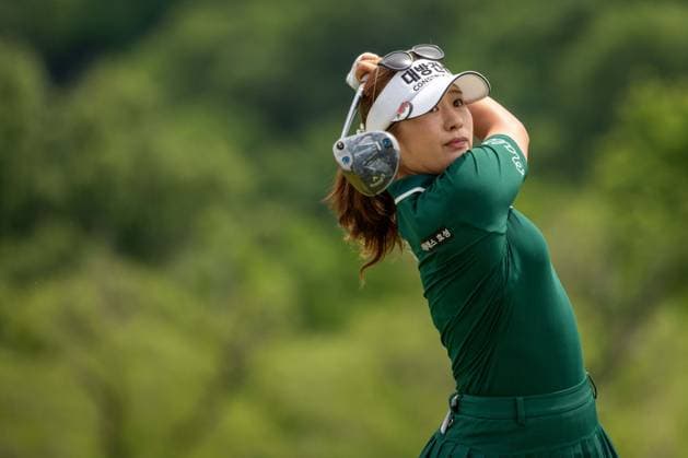June 2, 2024, Lancaster, Pennsylvania, USA: JEONGEUN LEE, of South Korea, hits off the second tee during the third round of the U.S. Women s Open golf tournament at Lancaster Country Club. LPGA, Golf Damen 2024: U.S. Womens Open  - ZUMA 20240602_mda_m267_274 Copyright: xDavidxMusex