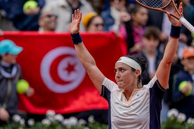 2024 French Open - Day 8 Ons Jabeur is winning her match against Clara Tauson during the Roland Garros Grand Slam Tournament - Day 08 in Paris, France, on June 02, 2024. Paris France  Copyright: xRobertxSzaniszlox originalFilename:szaniszlo-notitle240602_npui7.jpg