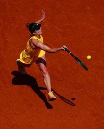 Elina Svitolina in fourth round action French Open Tennis, Day 9, Tennis, Roland Garros, Paris, France - 03 June 2024  Copyright: xJavierxGarcia Shutterstockx 14519129q