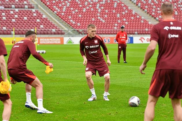 2024.06.03 Warszawa pilka nozna reprezentacja Polski PoniedziaÅ‚kowy trening reprezentacji Polski N z Karol Swiderski Foto Pawel Bejnarowicz PressFocus 2024.06.03 Warszawa Football - Polish national team, Nationalteam PoniedziaÅ‚kowy trening reprezentacji Polski Karol Swiderski Credit: Pawel Bejnarowicz PressFocus NEWSPIX.PL --- Newspix.pl  20240603PB2050