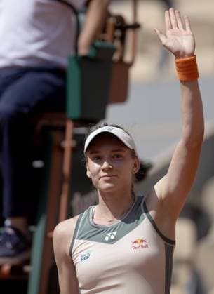 Elena Rybakina of Kazakhstan in action French Open Tennis, Day 9, Tennis, Roland Garros, Paris, France - 03 June 2024  Copyright: xEllaxLing Shutterstockx 14519130a