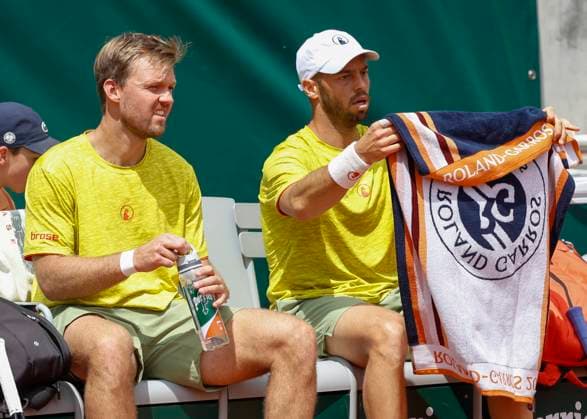 Kevin Krawietz, Tim Puetz, Mens Doubles Tennis French Open 2024 Roland Garros Paris France June 3, 2024 Copyright: xJuergenxHasenkopfx