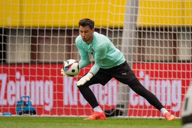 SOCCER - AUT vs SRB, test match VIENNA,AUSTRIA,03.JUN.24 - SOCCER - OEFB International Friendly, Länderspiel, Nationalmannschaft match, Austria vs Serbia, preview, training Team AUT. Image shows Heinz Lindner (AUT).  GEPAxpictures xJohannesxFriedl