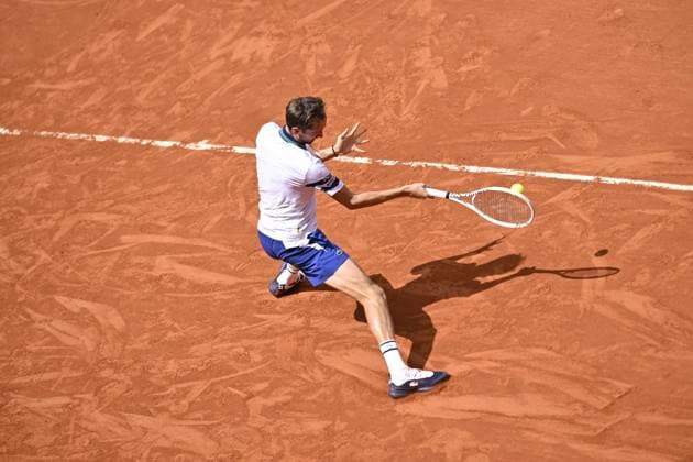 Tennis : Roland Garros 2024 - France - Daniil Medvedev - Russie Tennis : Roland Garros 2024 - France - 03 06 2024 ChrysleneCaillaud Panoramic 