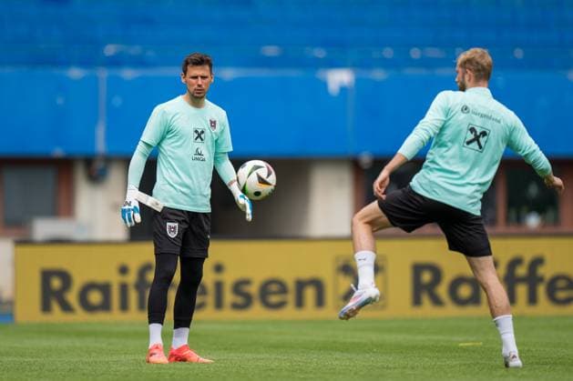 SOCCER - AUT vs SRB, test match VIENNA,AUSTRIA,03.JUN.24 - SOCCER - OEFB International Friendly, Länderspiel, Nationalmannschaft match, Austria vs Serbia, preview, training Team AUT. Image shows Heinz Lindner (AUT).  GEPAxpictures xJohannesxFriedl