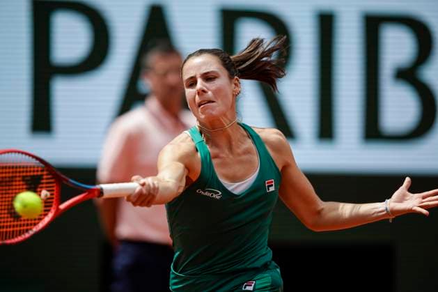 Emma Navarro of United States plays against Aryna Sabalenka during Women™s Single Round of 16 of 2024 French Open Day 9 at Roland Garros on June 3, 2024 in Paris, France Photo by JustPictures Paris Roland Garros France Copyright: x x2024xEurasiaxSportxImagesx jp-en-EuSpIm-AB4_Roland_Garros_03Jun2024_PR041