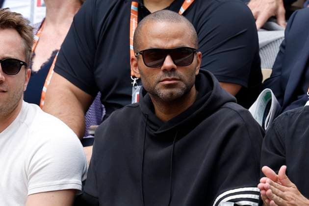 June 3, 2024, Paris, Paris, France: June 3, 2024, Paris, Paris, France: Novak Tony Parker during the tennis Grand Slam of Roland Garros 2024, day 9, match between Alex De Minaur (AUS) and Daniil Medvedev (â€) at Roland Garros Stadium - on jjune 3 2024.Paris - France Paris France - ZUMAb253 20240603_zsp_b253_058 Copyright: xLoicxBaratouxx