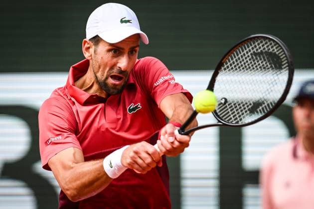June 3, 2024, Paris, France, France: Novak DJOKOVIC of Serbia during the ninth day of Roland-Garros 2024, French Open 2024, Grand Slam tennis tournament at the Roland-Garros Stadium on June 03, 2024 in Paris, France. Paris France - ZUMAm308 20240603_zsp_m308_012 Copyright: xMatthieuxMirvillex