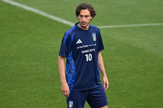 Italian player Matteo Darmian during Italy training session, UEFA European Football Championship in Florence, Italy, June 03 2024  Copyright: xLisaxGuglielmi IPAxSportx xipa-ax xx IPA_46789595 IPA_Agency_IPA46789595