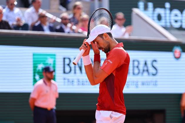 2024.06.03 Paryz Tenis French Open Roland Garros 2024 Novak Djokovic - Francisco Cerendolo N Z Novak Djokovic Foto Pawel Andrachiewicz PressFocus 2024.06.03 Paris Tennis French Open Roland Garros 2024 Novak Djokovic - Francisco Cerendolo Novak Djokovic Photo Pawel Andrachiewicz PressFocus NEWSPIX.PL --- Newspix.pl POLAND OUT!  20240603_PF_PA154