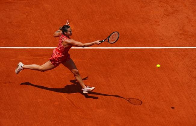 Aryna Sabalenka in fourth round action French Open Tennis, Day 9, Tennis, Roland Garros, Paris, France - 03 June 2024  Copyright: xJavierxGarcia Shutterstockx 14519129an