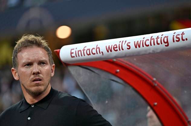 03 06 2024, Football national teams friendlies 2024, international match, Germany Ukraine, at Max Morlock Stadium Nuremberg Coach Julian Nagelsmann Germany simply because it is important