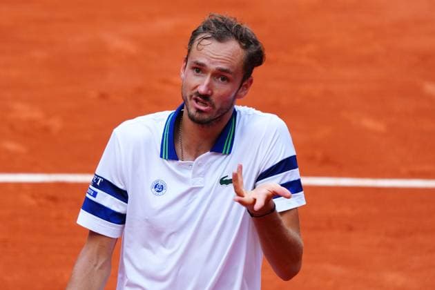 Daniil Medvedev reacts French Open Tennis, Day 9, Tennis, Roland Garros, Paris, France - 03 June 2024  Copyright: xJavierxGarcia Shutterstockx 14519129bc