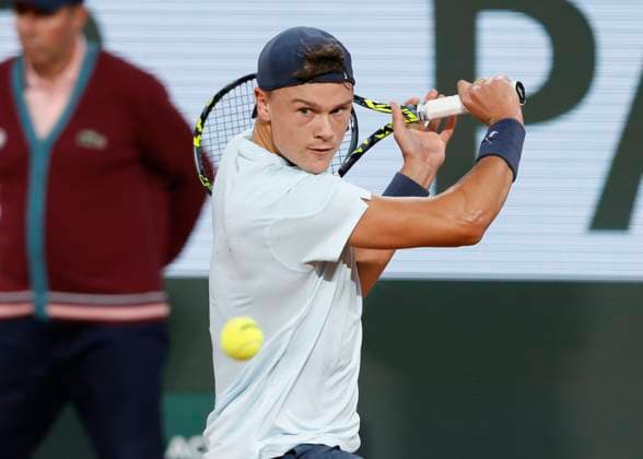 Holger Rune Tennis French Open 2024 Roland Garros Paris France June 3, 2024 Copyright: xJuergenxHasenkopfx