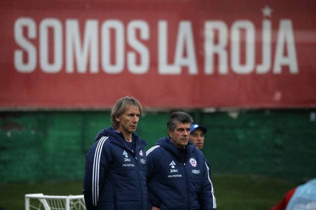Futbol, entrenamiento Seleccion Chilena. Entrenamiento de la Seleccion Chilena previo a su participacion en la Copa America 2024, Santiago, Chile. 3 06 2024 Javier Salvo Photosport Football,Chilean national team, Nationalteam training. Training of the Chilean National Team prior to its participation in the Copa America 2024, Santiago, Chile. 3 06 2024 Javier Salvo Photosport Entrenamiento de la Seleccion Chilena 3 6 2024. 