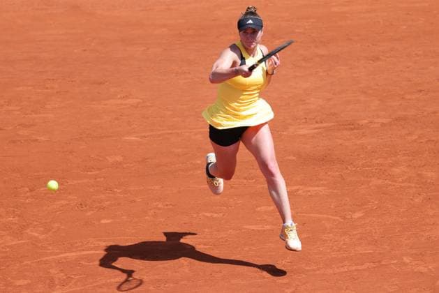 Elina Svitolina, UKR, during fourth round of 2024 French Open at Roland Garros, Paris, 03 06 2024