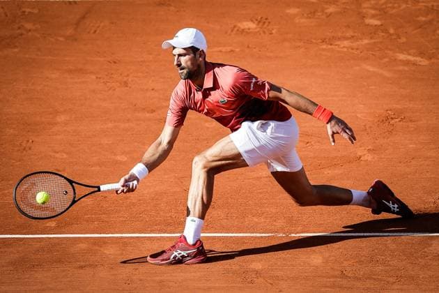 June 3, 2024, Paris, France, France: Novak DJOKOVIC of Serbia during the ninth day of Roland-Garros 2024, French Open 2024, Grand Slam tennis tournament at the Roland-Garros Stadium on June 03, 2024 in Paris, France. Paris France - ZUMAm308 20240603_zsp_m308_032 Copyright: xMatthieuxMirvillex