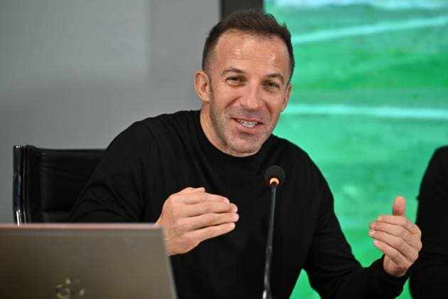 Italian former player Alessandro Del Piero during press conference, PK, Pressekonferenz UEFA European Football Championship in Florence, Italy, June 03 2024  Copyright: xLisaxGuglielmi IPAxSportx xipa-ax xx IPA_46790627 IPA_Agency_IPA46790627