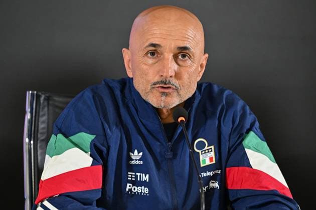 Head coach of Italy Luciano Spalletti during press conference, PK, Pressekonferenz UEFA European Football Championship in Florence, Italy, June 03 2024  Copyright: xLisaxGuglielmi IPAxSportx xipa-ax xx IPA_46790706 IPA_Agency_IPA46790706