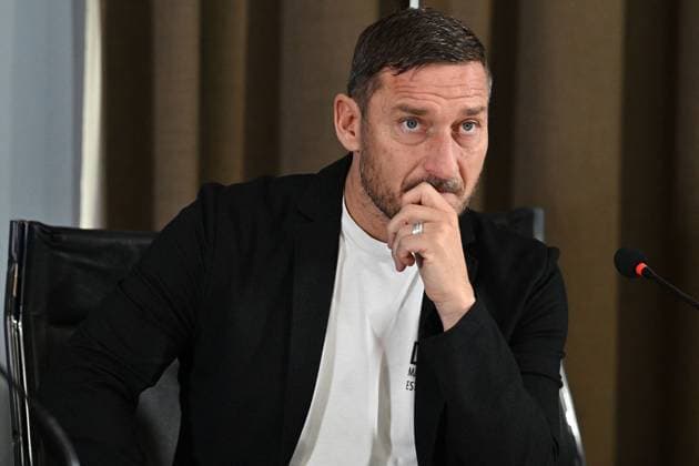 UEFA European Football Championship - press conference, PK, Pressekonferenz Italian former player Francesco Totti during Press conference, UEFA European Football Championship in Florence, Italy, June 03 2024 Florence Italy  Copyright: xIPAxSport ABACAx