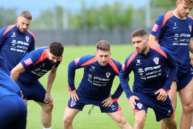 Croatia National Football Team - Training Session Marco Pasalic of Croatia during training session of the Croatian national football team at the HNK Rijeka stadium in Rijeka, Croatia, on June 4, 2024. as part of preparations for the UEFA EURO, EM, Europameisterschaft,Fussball 2024. GoranxKovacic PIXSELL