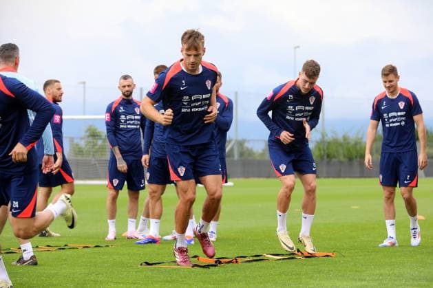 Croatia National Football Team - Training Session Marin Pongracic of Croatia during training session of the Croatian national football team at the HNK Rijeka stadium in Rijeka, Croatia, on June 4, 2024. as part of preparations for the UEFA EURO, EM, Europameisterschaft,Fussball 2024. GoranxKovacic PIXSELL