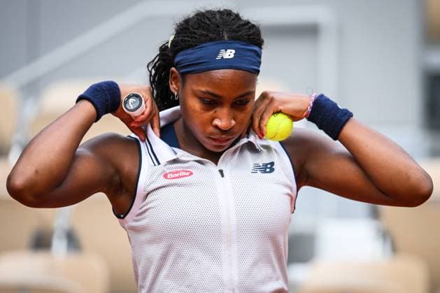 June 4, 2024, Paris, France, France: Coco GAUFF of United States during the tenth day of Roland-Garros 2024, French Open 2024, Grand Slam tennis tournament at the Roland-Garros Stadium on June 04, 2024 in Paris, France. Paris France - ZUMAm308 20240604_zsp_m308_001 Copyright: xMatthieuxMirvillex
