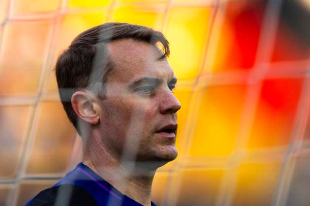03 06 2024, Football national teams friendlies 2024, International match, Germany Ukraine, at Max Morlock Stadium Nuremberg Goalkeeper Manuel Neuer Germany warming up