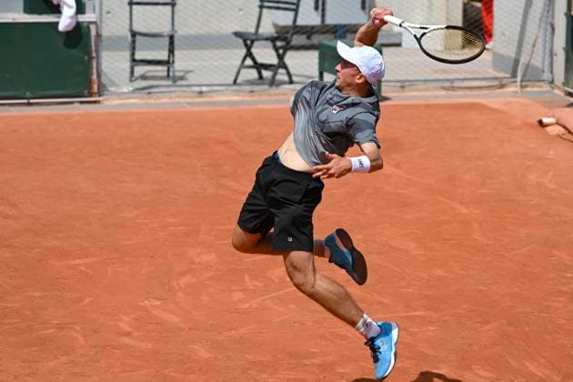Theo Papamalamis (FRA) TENNIS : Roland Garros 2024 - 04 06 2024 MichaelBaucher Panoramic 