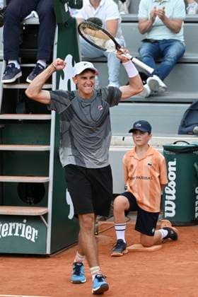 Theo Papamalamis (FRA) TENNIS : Roland Garros 2024 - 04 06 2024 MichaelBaucher Panoramic 