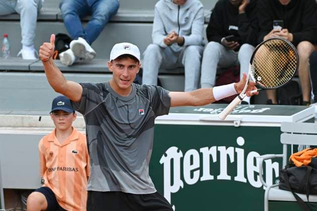 Theo Papamalamis (FRA) TENNIS : Roland Garros 2024 - 04 06 2024 MichaelBaucher Panoramic 
