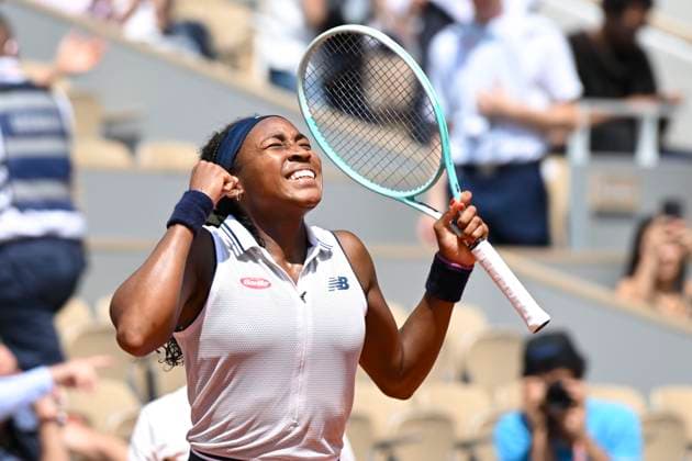 Coco Gauff (USA) Vs Ons Jabeur (TUN) TENNIS : Roland Garros 2024 - 04 06 2024 MichaelBaucher Panoramic 