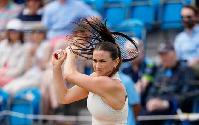 Great Britain s Katy Dunne Lexus Surbiton Trophy, Day 2, Tennis, Surbiton Racket & Fitness Club, London, UK - 04 June 2024  Copyright: xDavexShopland Shutterstockx 14522071bk