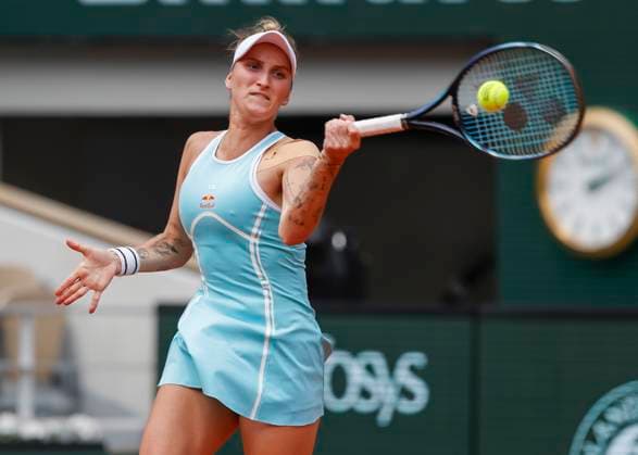 Marketa Vondrousova CZE Tennis French Open 2024 Roland Garros Paris France June 4, 2024 Copyright: xJuergenxHasenkopfx