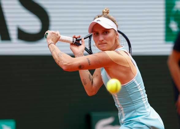 Marketa Vondrousova CZE Tennis French Open 2024 Roland Garros Paris France June 4, 2024 Copyright: xJuergenxHasenkopfx