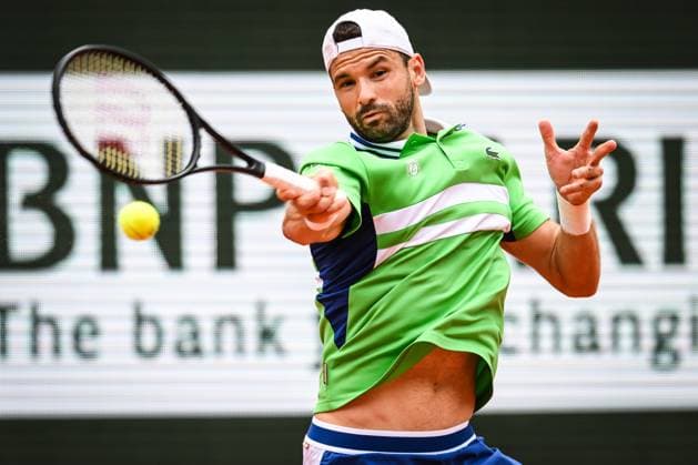 June 4, 2024, Paris, France, France: Grigor DIMITROV of Bulgaria during the tenth day of Roland-Garros 2024, French Open 2024, Grand Slam tennis tournament at the Roland-Garros Stadium on June 04, 2024 in Paris, France. Paris France - ZUMAm308 20240604_zsp_m308_021 Copyright: xMatthieuxMirvillex