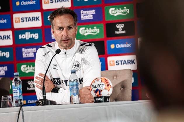 National coach Kasper Hjulmand during the press conference with the national football team in Helsingoer on Tuesday, June 4, 2024 Denmark will play in Group C at the EM 2024 finals Photo Thomas Traasdahl Scanpix 2024 , Elsinore Denmark  Copyright: ThomasxTraasdahl RitzauScanpix ThomasxTraasdahlx spdk20240604-163751-L