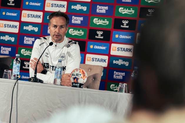 National coach Kasper Hjulmand during the press conference with the national football team in Helsingoer on Tuesday, June 4, 2024 Denmark will play in Group C at the EM 2024 finals Photo Thomas Traasdahl Scanpix 2024 , Elsinore Denmark  Copyright: ThomasxTraasdahl RitzauScanpix ThomasxTraasdahlx spdk20240604-163731-L