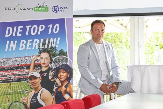 Bartosz Wojszins Founder of the ecotrans Group , Press conference Ecotrans Ladies Open WTA 500, Berlin, LTTC Rot Weiß , 04 06 2024,
