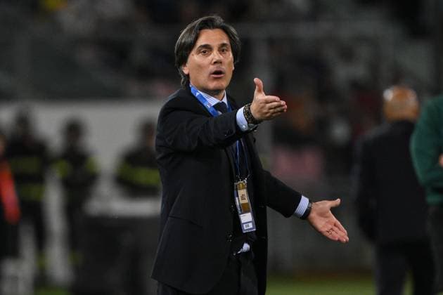 Vincenzo Montella, head coach of Turkey, during a friendly football match between Italy and Turkey at Renato Dall Ara stadium in Bologna (Italy), June 4th, 2024. andreaxstaccioli