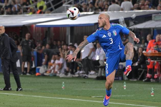 4th June 2024; Stadio Renato Dall Ara, Bologna, Italy; International Football Friendly, Italy versus Turkey; Federico Dimarco of italy  ActionPlus12650990 AllxShotxLive