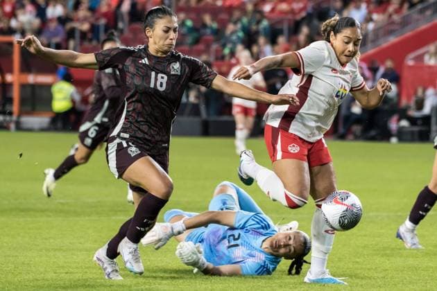 Football, Women, Canada - Mexico