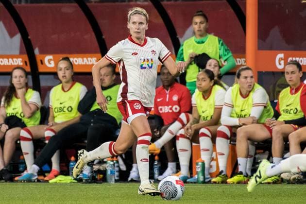 June 4, 2024, Toronto, Ontario, Canada: CloÃ Lacasse 20 of Canada in action during an International Friendly, Länderspiel, Nationalmannschaft match at BMO Field. The game ended 1-1. Toronto Canada - ZUMAs197 20240604_aaa_s197_460 Copyright: xAngelxMarchinix